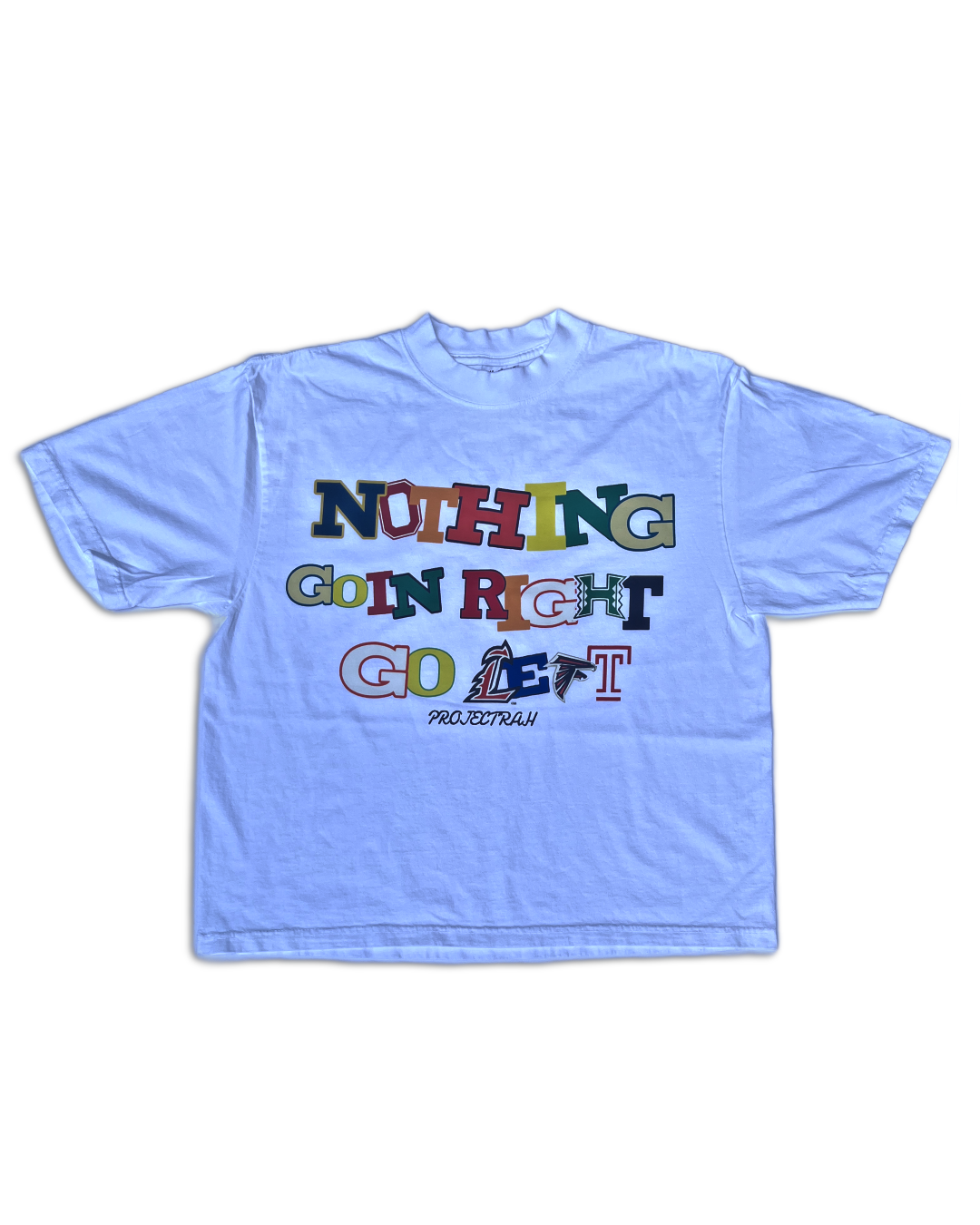 “NOTHING GOIN RIGHT GO LEFT” FOOTBALL TEE 🏈